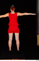  Charlie Red black high heels business dressed red dress standing t-pose whole body 0005.jpg